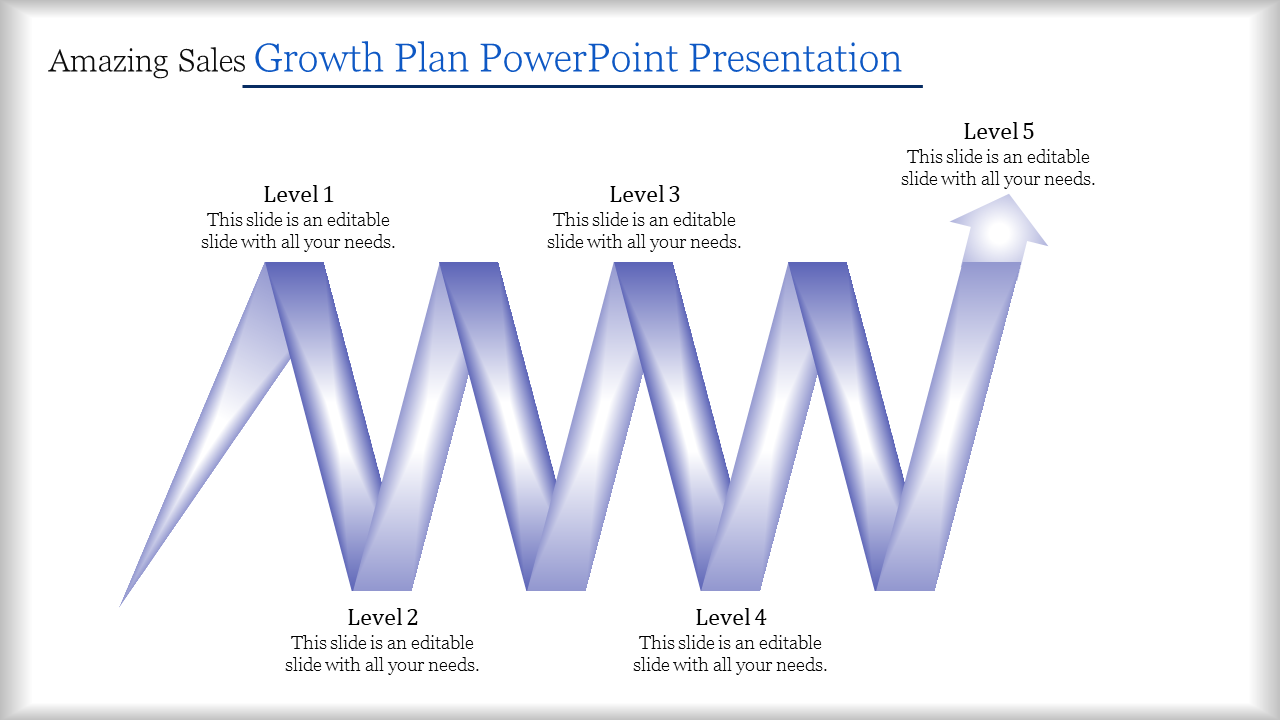 Free - Sales Growth Plan Powerpoint Presentation - Arrow model